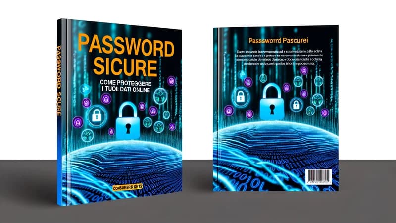 Immagine di una tastiera con simboli di sicurezza